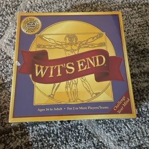 Wit’s End - a mind challenging trivia and brain teasing game brand new